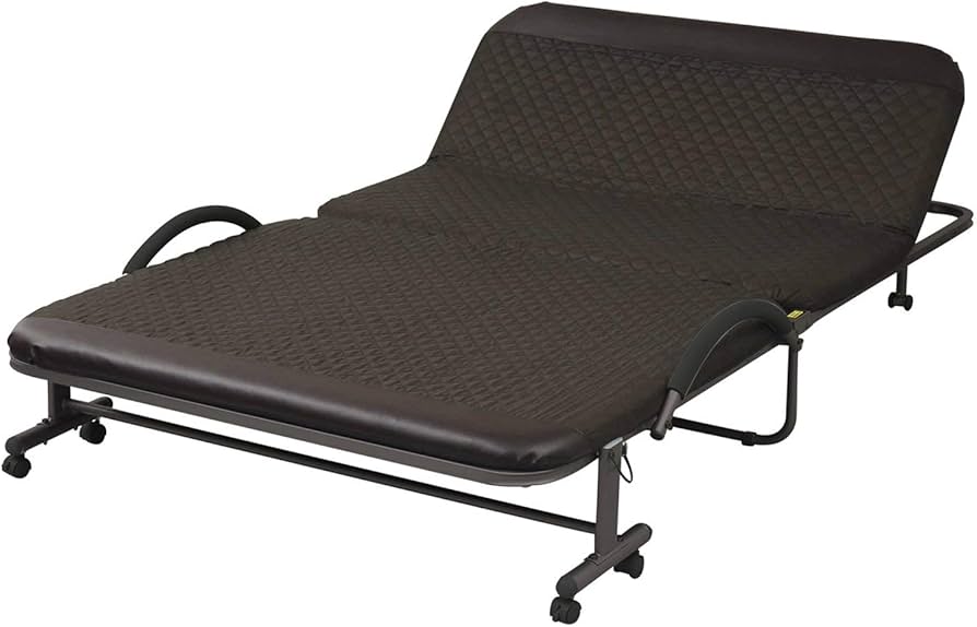 Amazon｜山善(YAMAZEN) 折りたたみベッド セミダブル 14段階