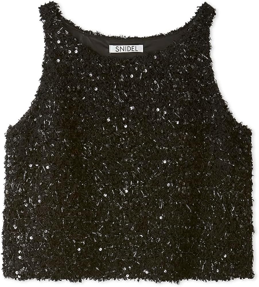 Amazon | [スナイデル] スパンコールタンクトップ SWFB244067