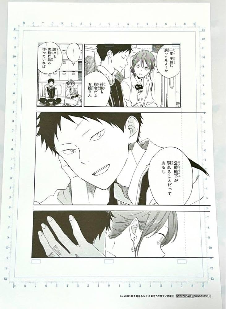 Amazon.co.jp: 赤髪の白雪姫 複製原画 あきづき空太 白雪 オビ : おもちゃ