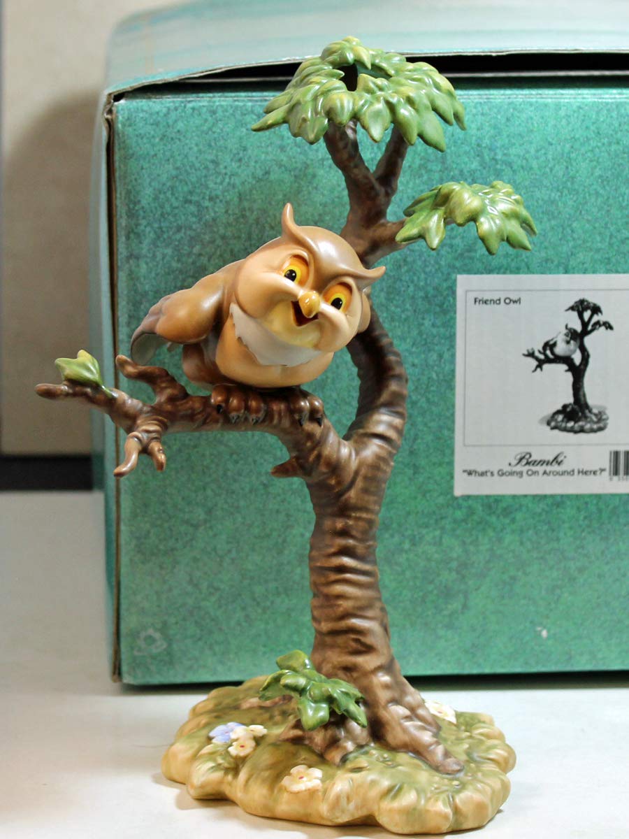 Amazon.com: Disney WDCC Figurine 41011 Bambi Owl What's Going On