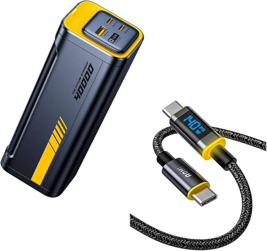 AOHI モバイルバッテリー 40000mAh 140W PSE認証済 新品 Amazon | AOHI