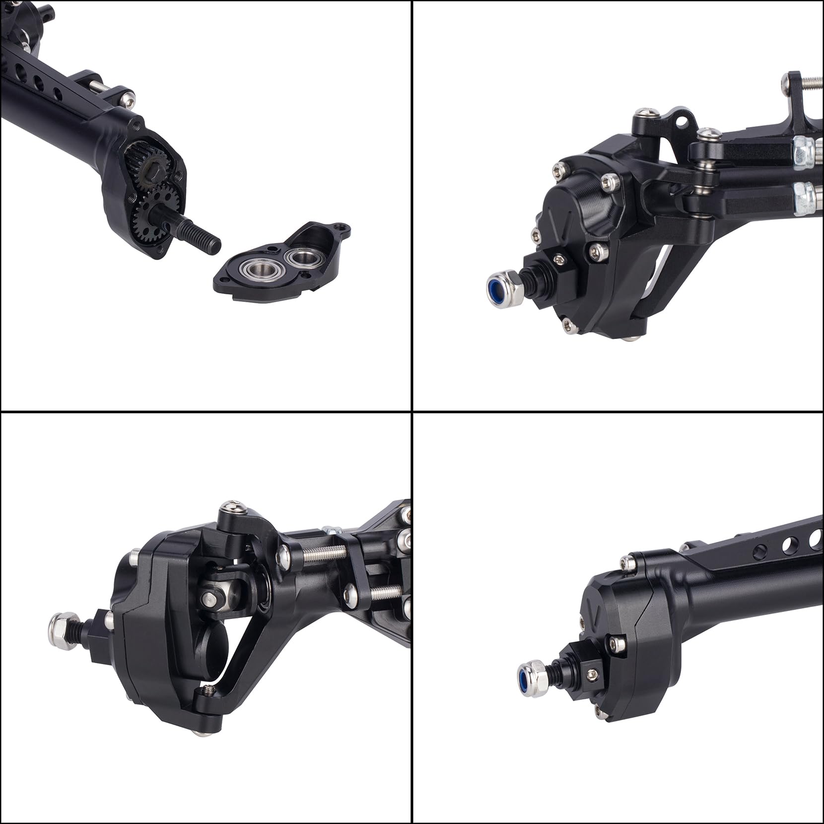 Amazon | Vanquish F10 ポータルアクスル、1/10 RC アルミニウム CNC