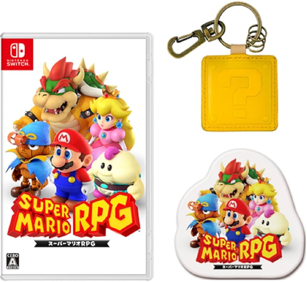 Amazon.co.jp: スーパーマリオRPG -Switch + ハテナブロック本革