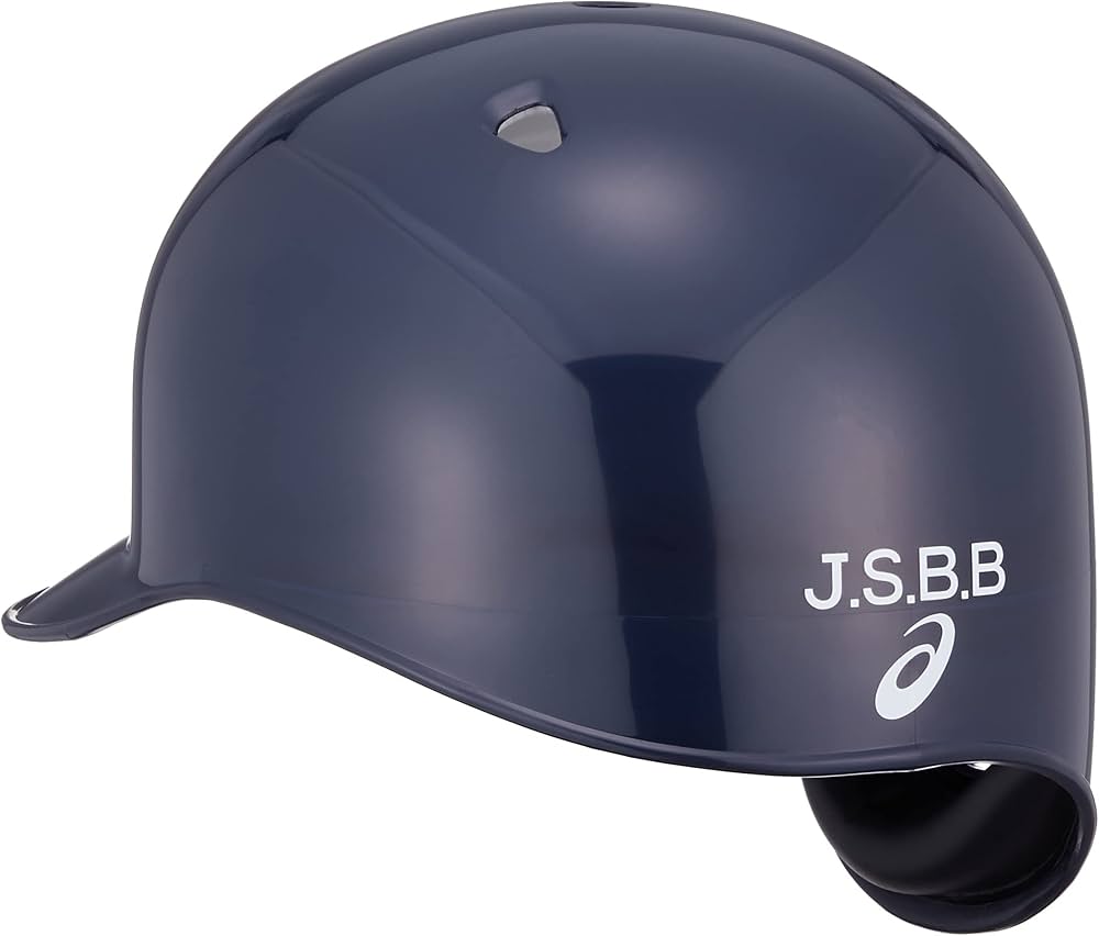 Amazon | アシックス(asics) 野球 軟式 バッティング用 ヘルメット 左
