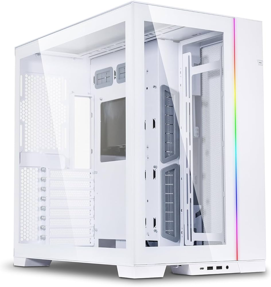 Amazon.co.jp: LIANLI O11 DYNAMIC EVO WHITE ミドルタワーPCケース E