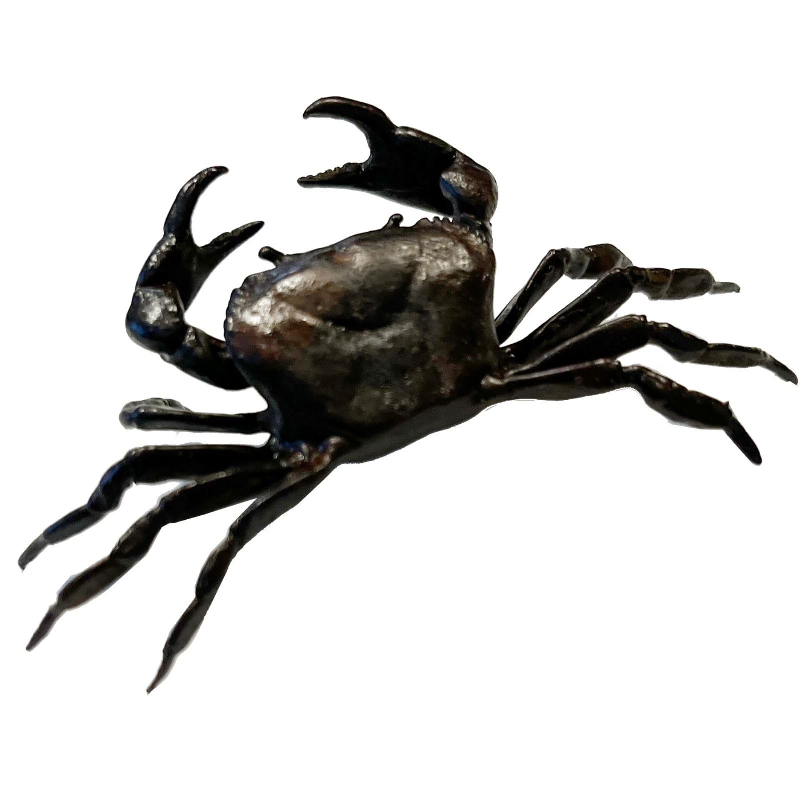 Amazon.co.jp: mamota 文鎮 蟹 置物 カニ 風水 伝統工芸 金運 茶道具