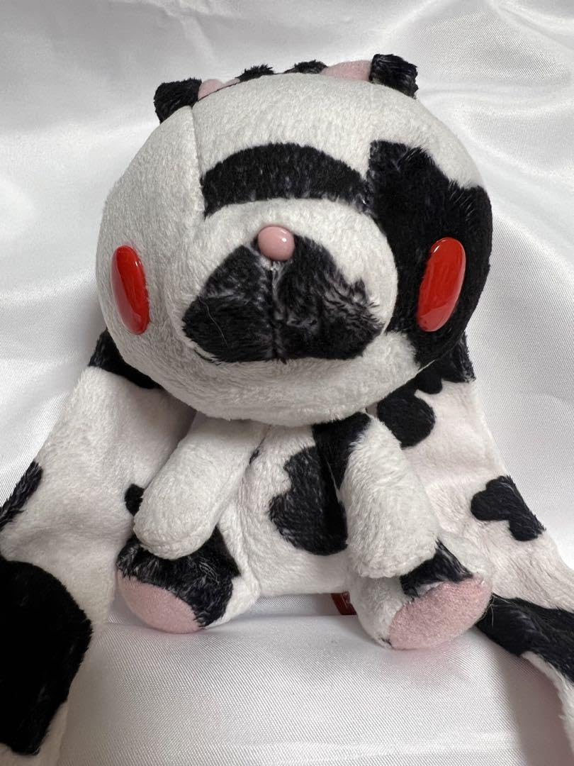 Amazon.co.jp: 汎用うさぎ ぬいぐるみ アニマルミミック 牛柄 ホワイト