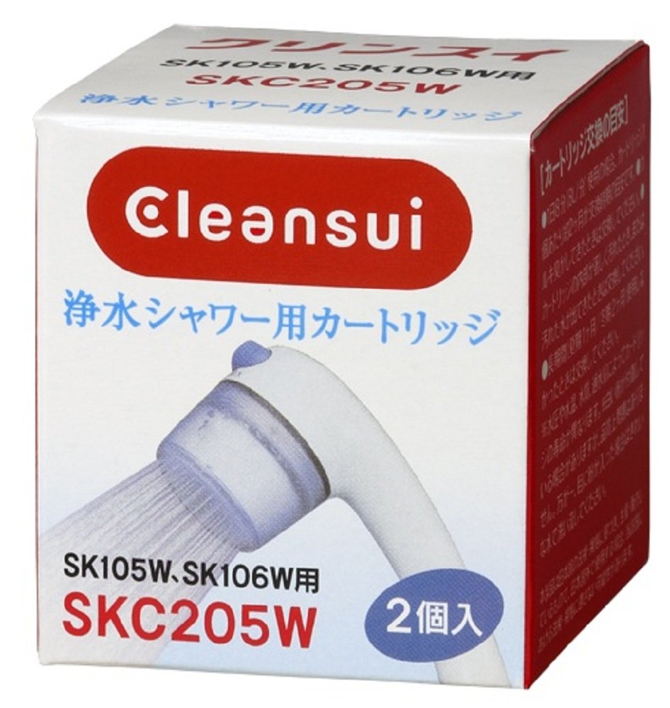 Amazon.co.jp: クリンスイ 浄水 シャワー SK106用 交換カートリッジ 2