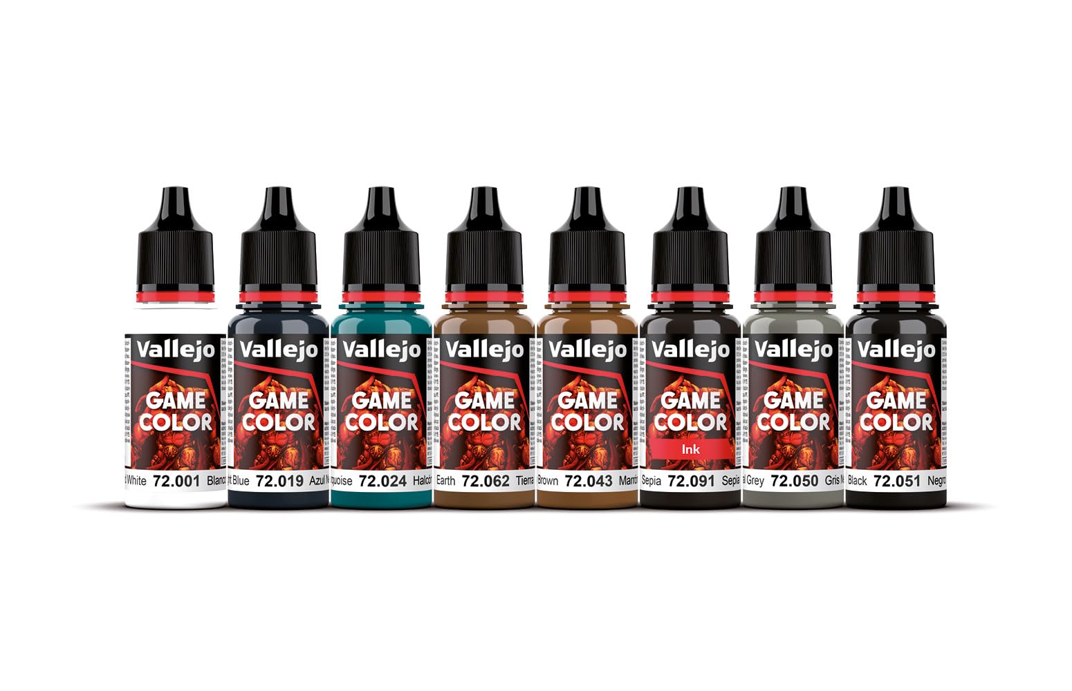 Amazon.com: Vallejo AV Game Color Set - Non Metallic Metal (x8