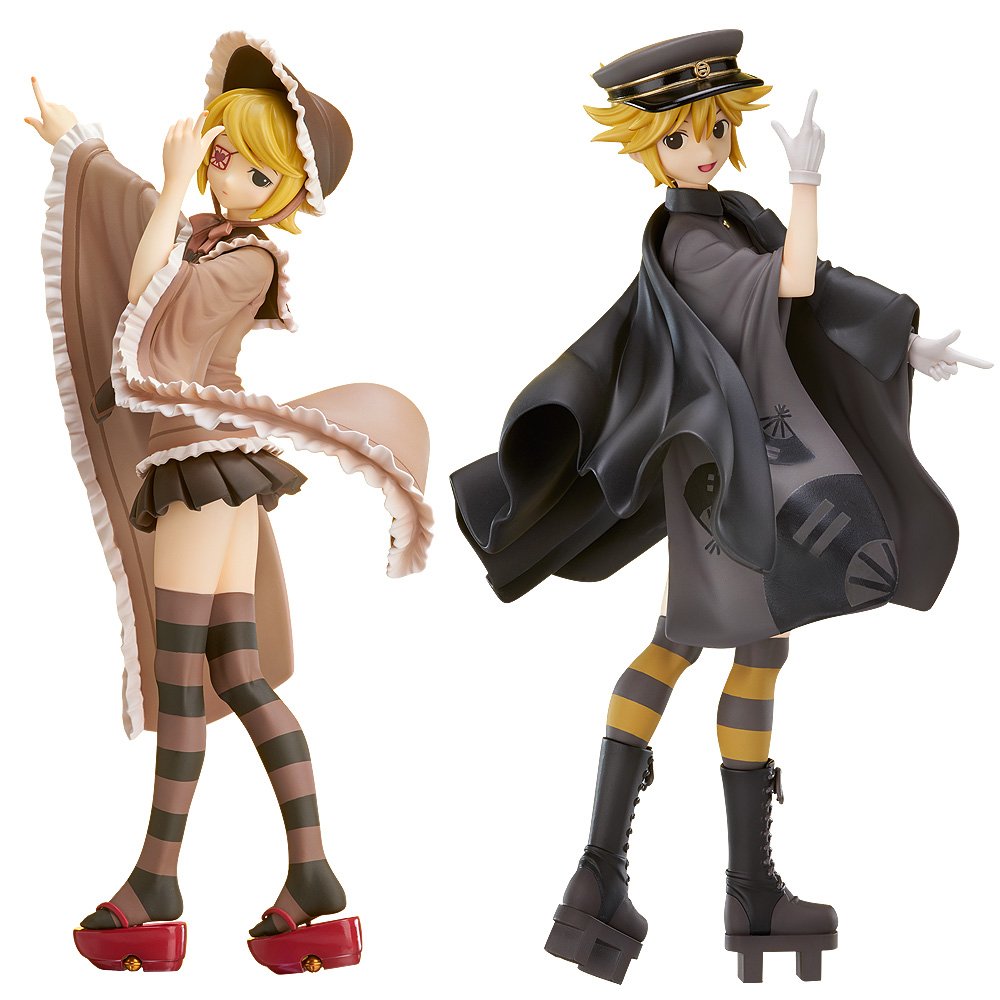 Amazon.co.jp: 千本桜 feat. 初音ミク 鏡音鈴&鏡音錬 1/8スケール PVC