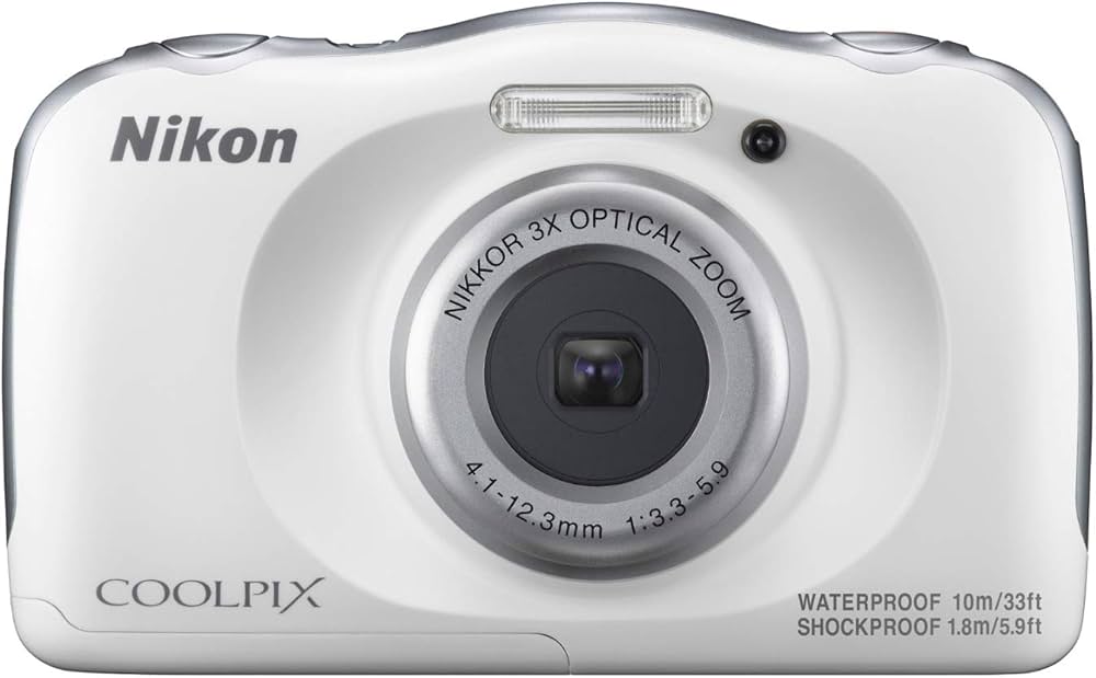 Buy Nikon Coolpix W100 Camera (White) Online at Low Price in India