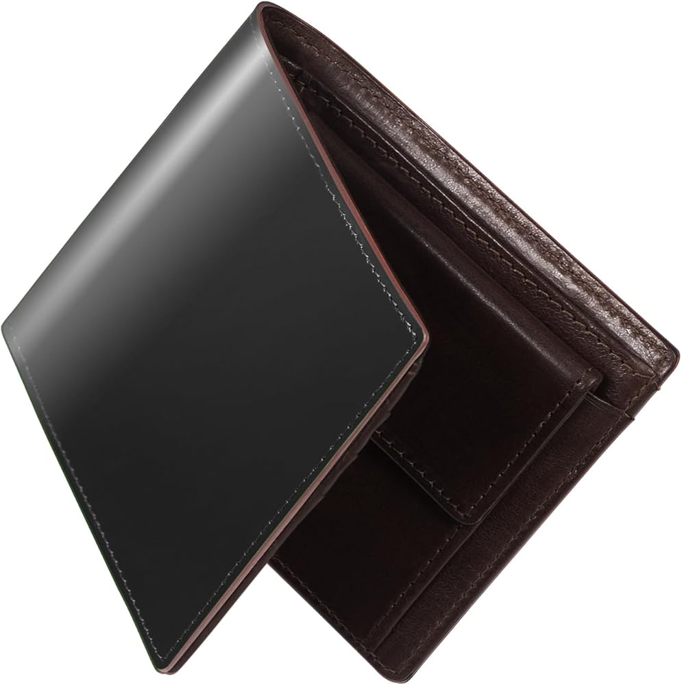 Amazon | [Aoita] 財布 メンズ 2つ折り 日本栃木 本革 二つ折り財布