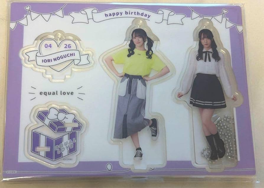 Amazon.co.jp: イコラブ 野口衣織 生誕記念セット アクスタ 生写真