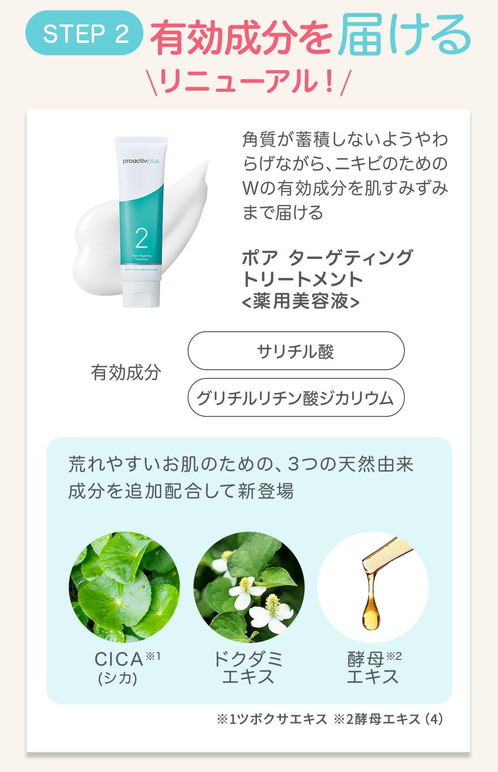 Amazon.co.jp: 【くり返すニキビを根本から防ぐ。】 プロアクティブ +