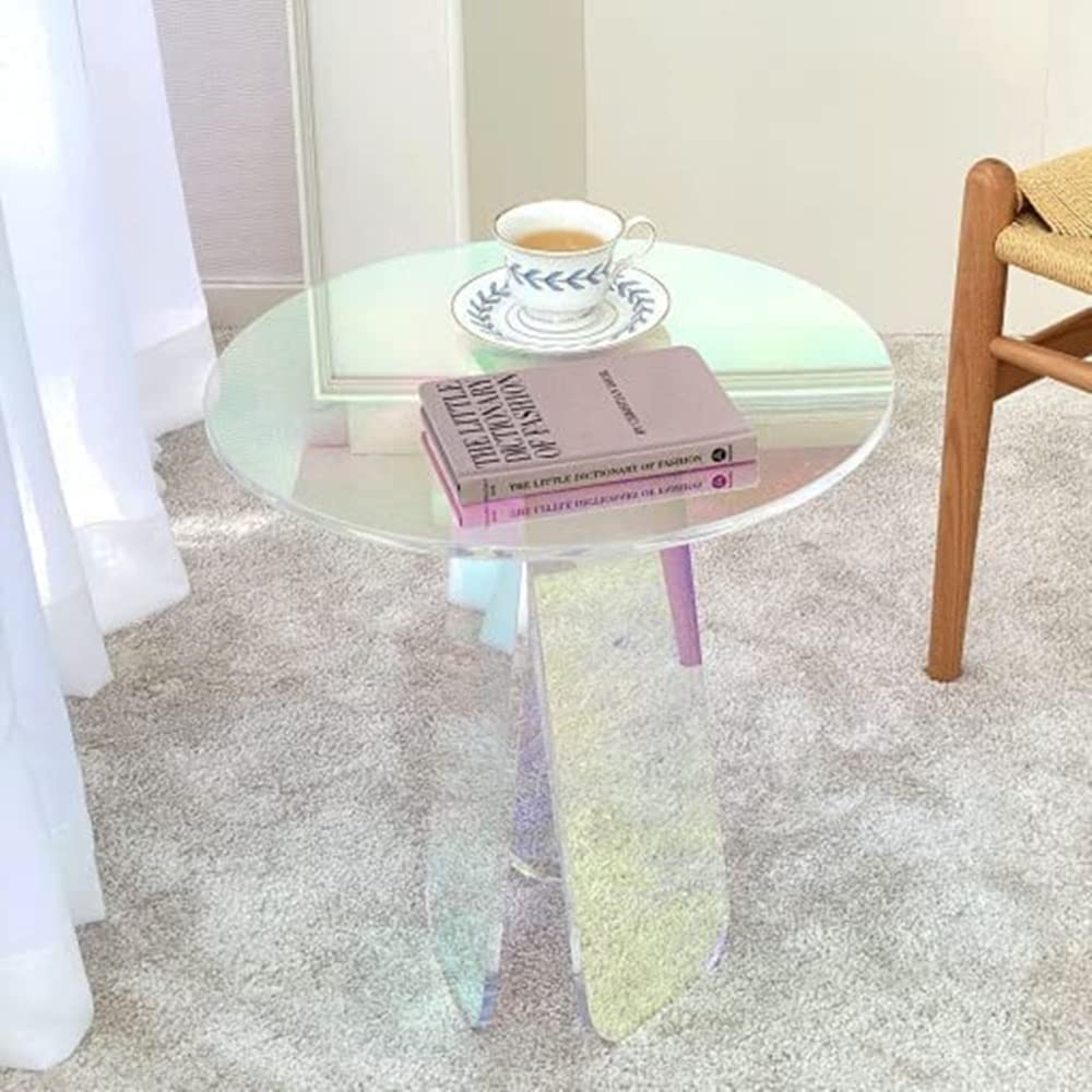Amazon｜BABAO サイドテーブル アクリル オーロラサイド テーブル台