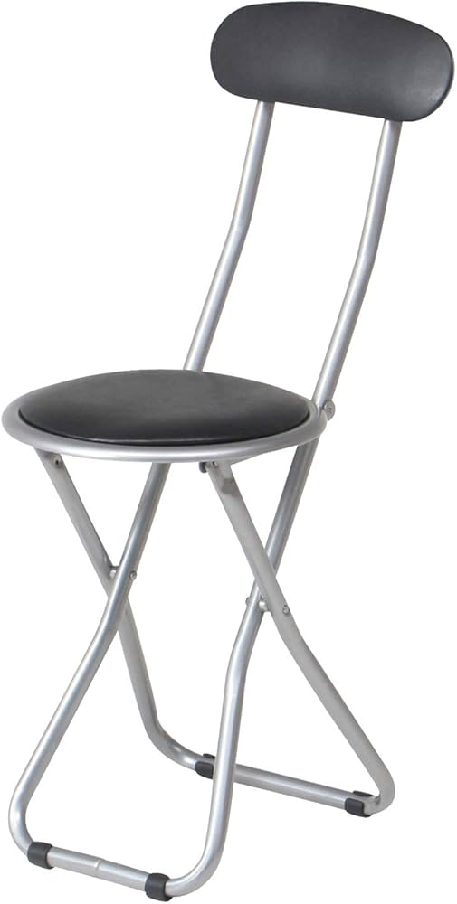 Amazon｜不二貿易 チェア パイプチェアー 幅30×奥行46×高さ77