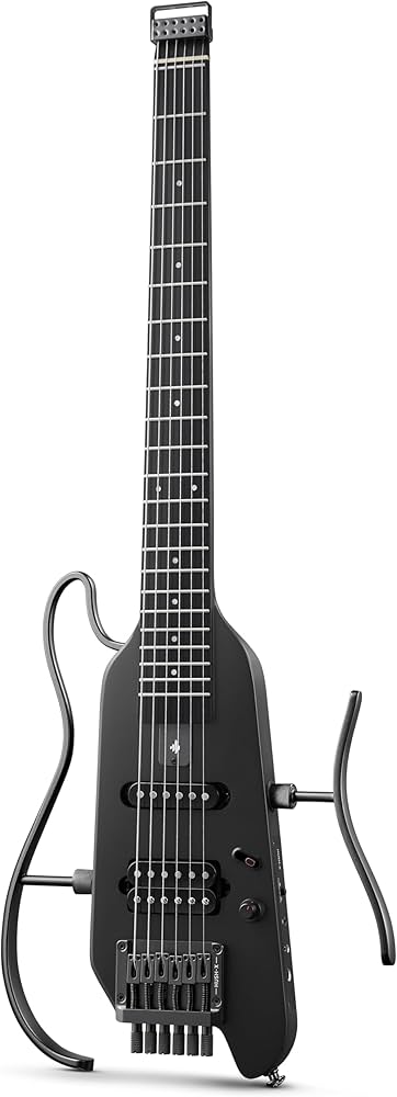 Amazon | Donner HUSH-X エレキギター ヘッドレス トラベルギター