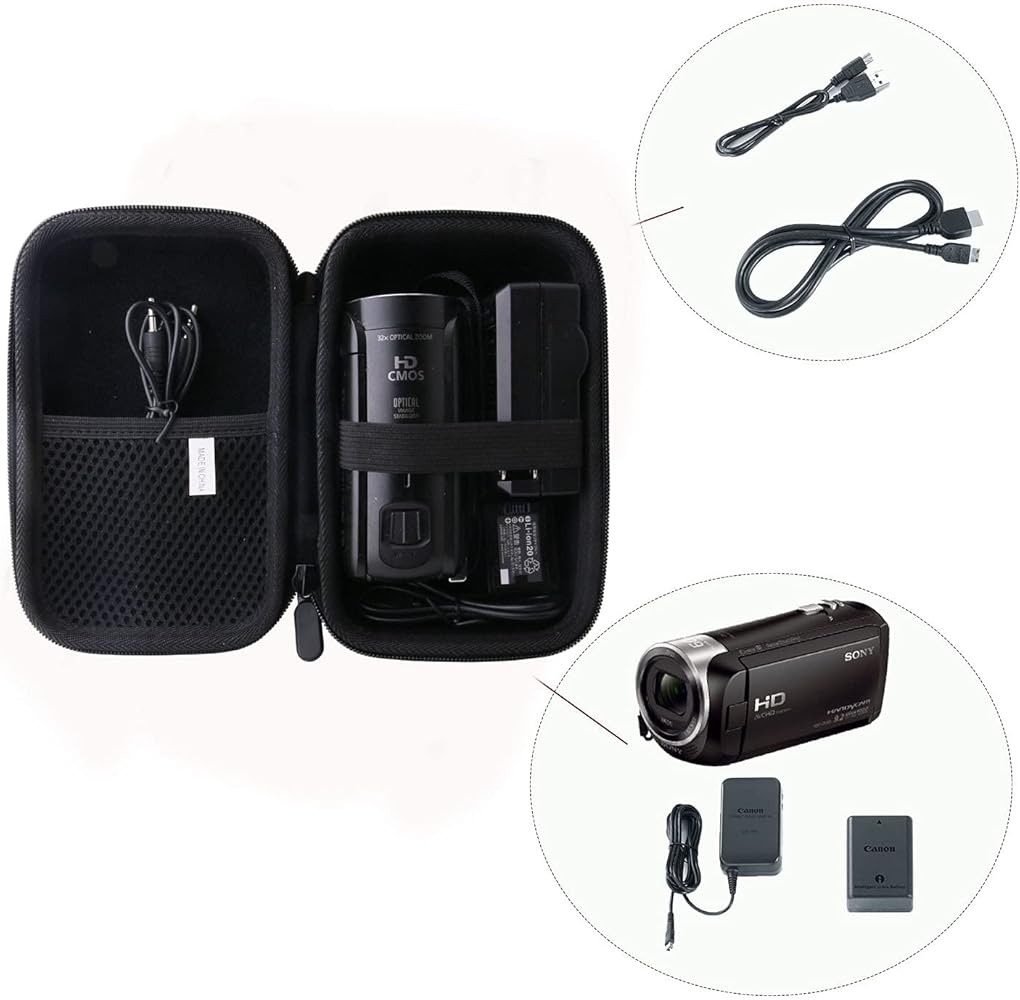 Amazon.co.jp: ビデオカメラHDR-CX470/HDR-CX680 保護収納ケース