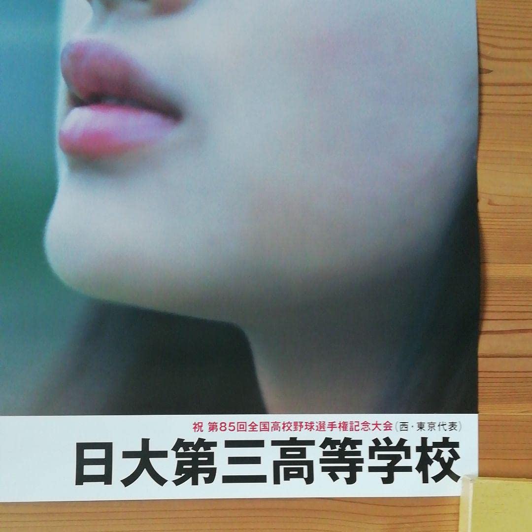 Amazon.co.jp: 全国高校野球甲子園ポスター 石原さとみ 日大三高 8