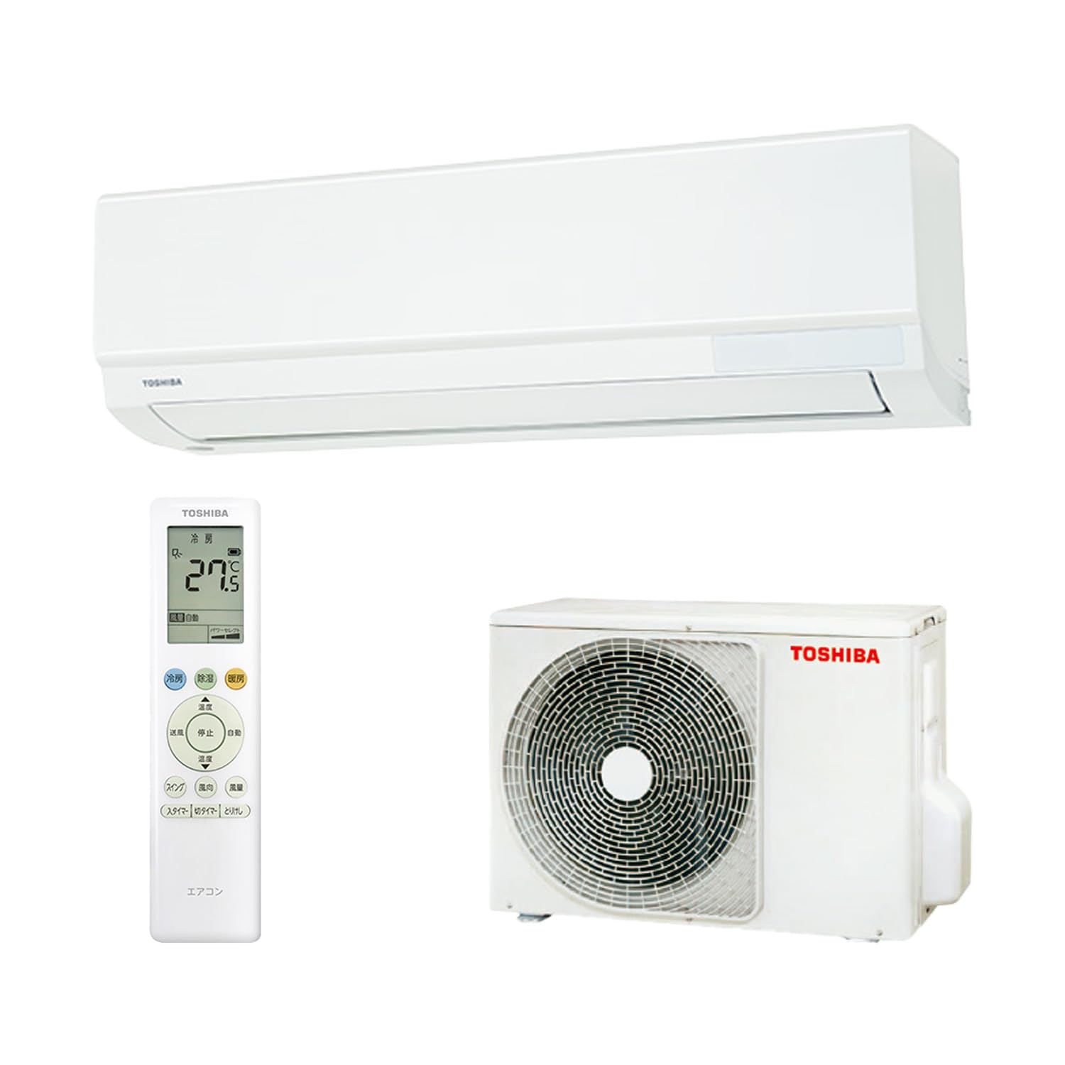 Amazon.co.jp: 東芝 TOSHIBA エアコン おもに14畳用 スタンダード