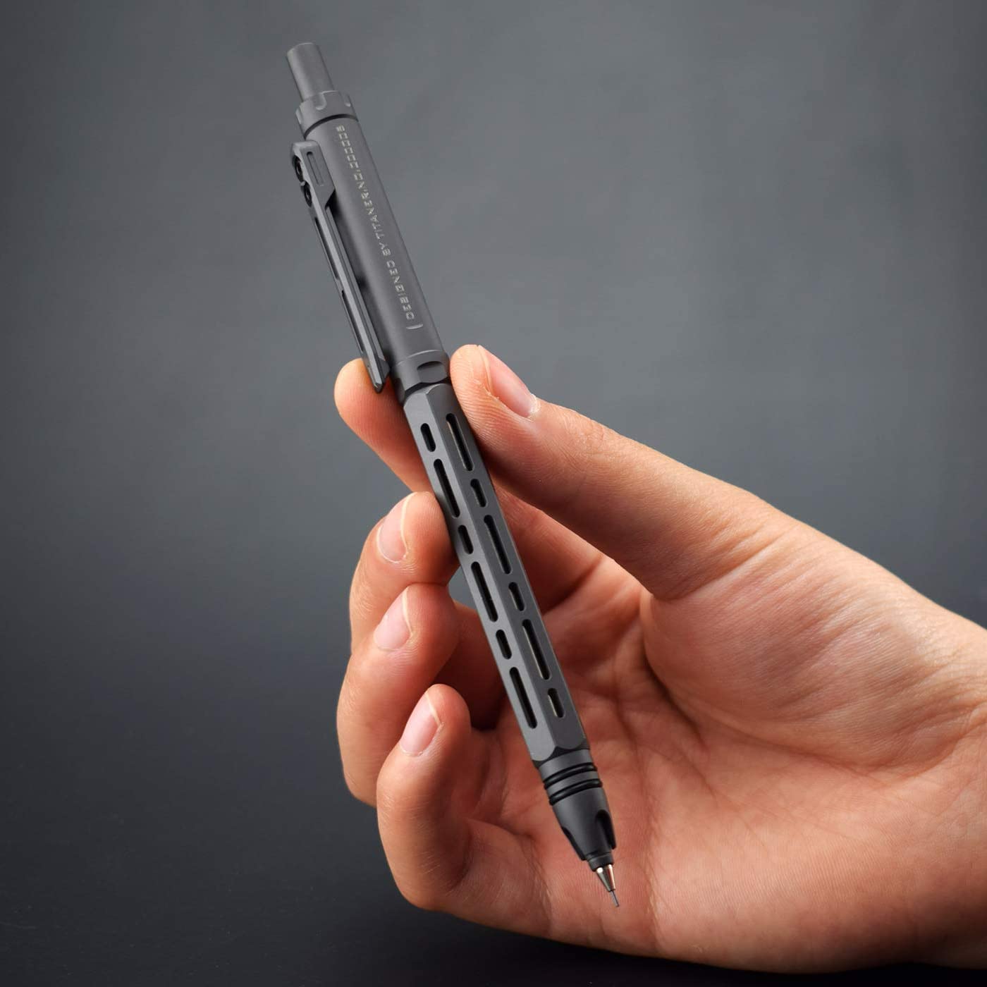 Amazon.co.jp: TITANER CNC 機械加工 チタン シャープペンシル メタル