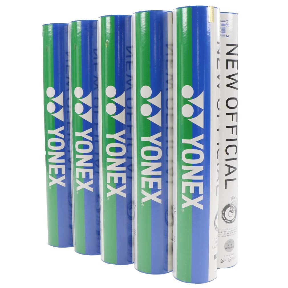 Amazon | [ヨネックス] バドミントン 試合用シャトル F-80ニュー