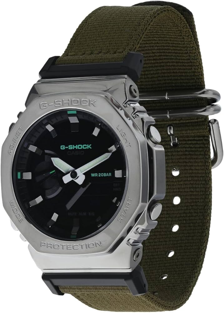 Amazon.com: G-Shock GM2100CB-3A Green One Size : Clothing, Shoes