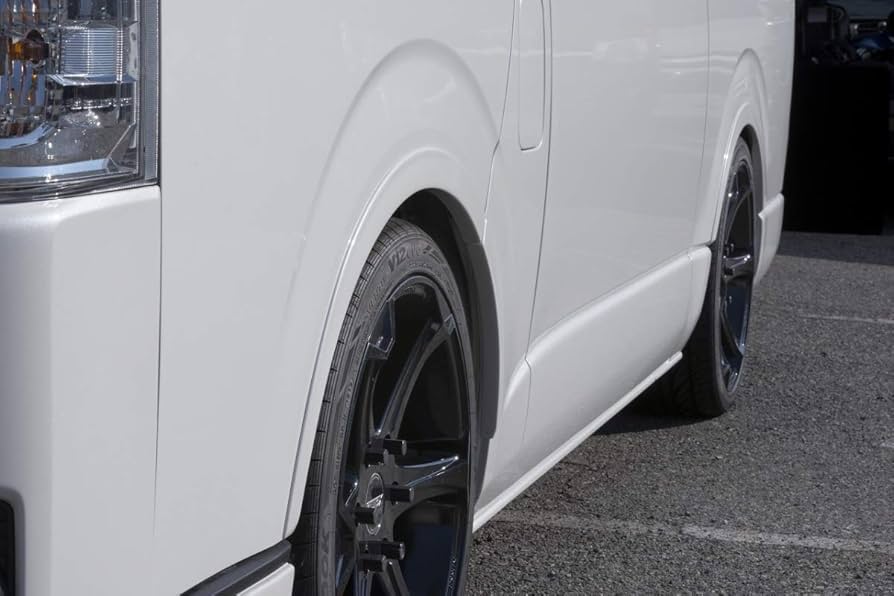 Amazon | CRS ハイエース 200系 リーガルフェンダー(6mm) 未塗装