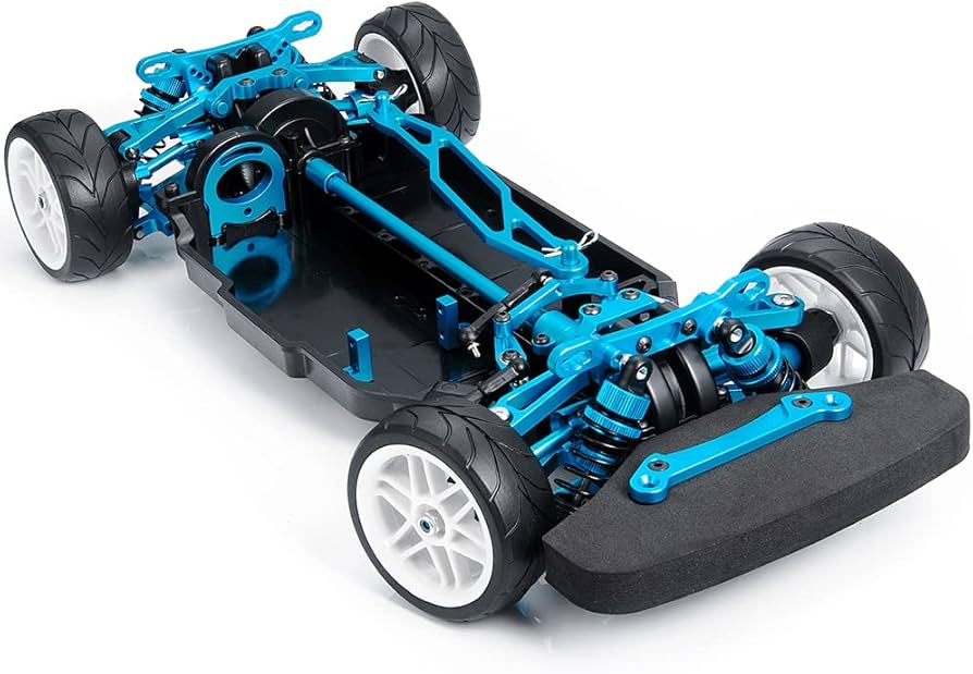 Amazon.co.jp: RCHUBAM メタルシャーシフレームキット ホイール付き 1