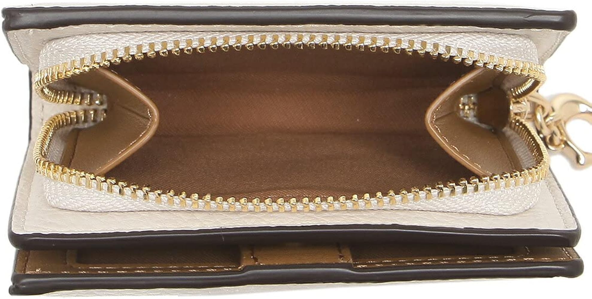 Amazon | [コーチ] アウトレット 二つ折り財布 ミニ財布 ホワイト