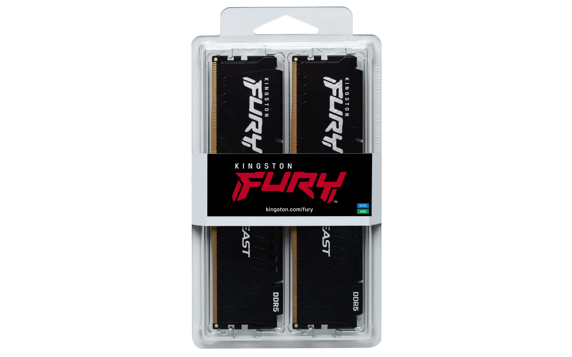 Kingston Fury Beast 32GB (2x16GB) 5600MT/s DDR5 CL40 Desktop