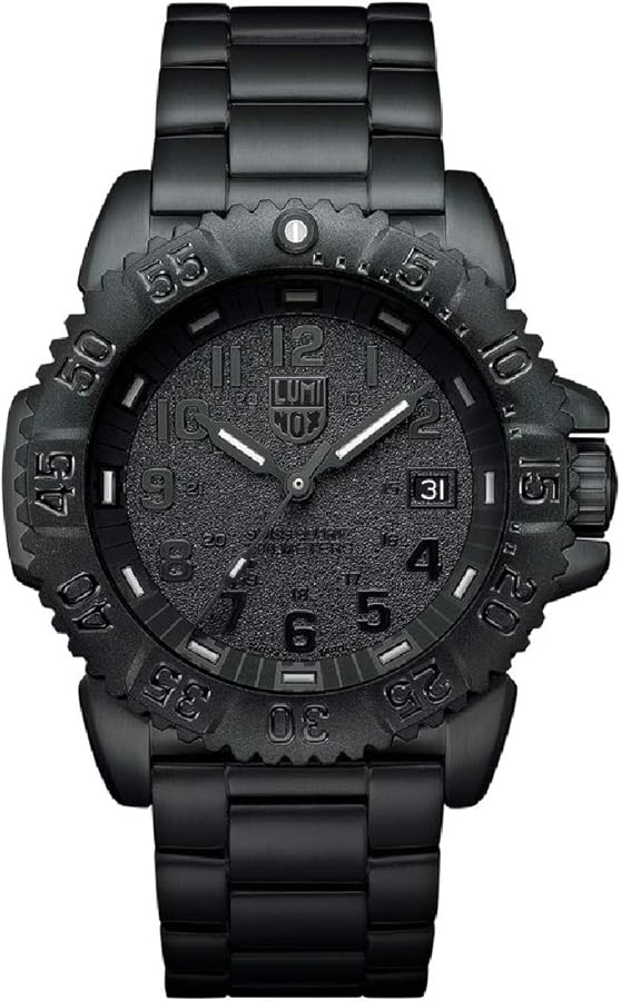 Amazon | LUMINOX (ルミノックス) ネイビーシールズ ブラックアウト