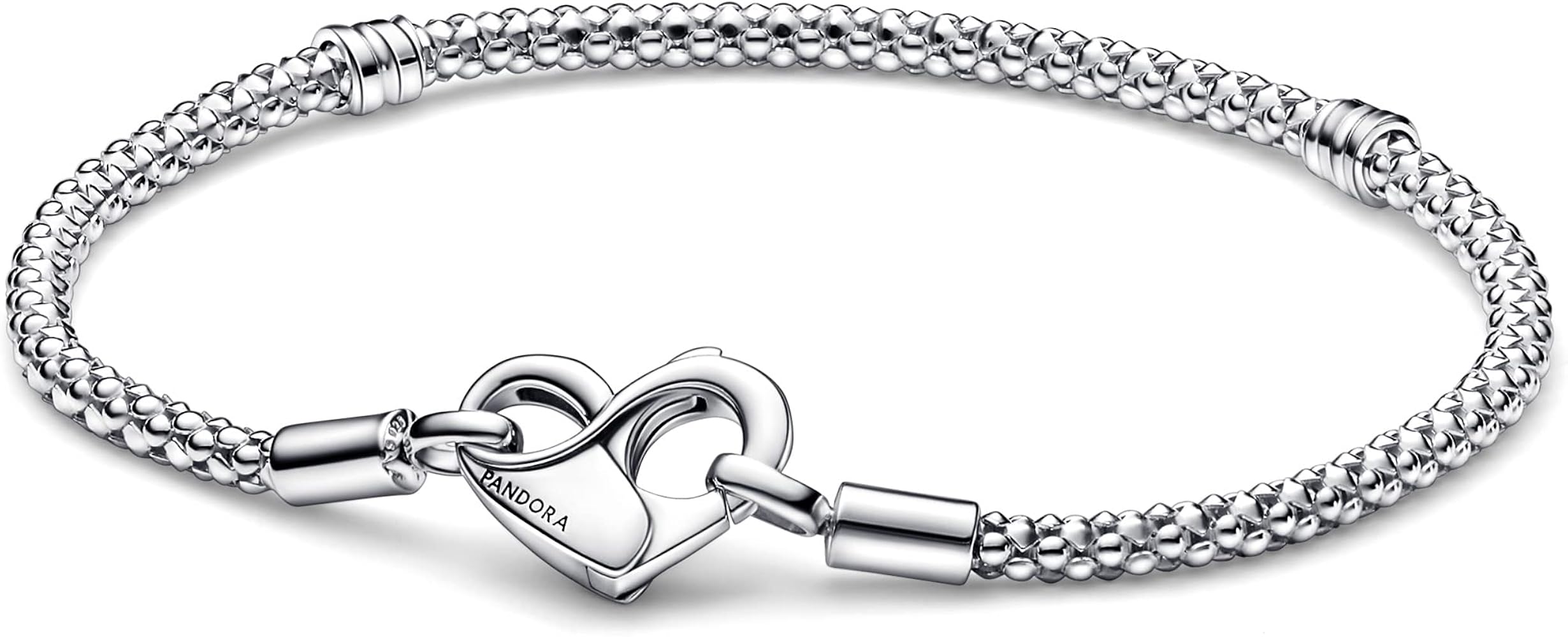 Amazon.com: PANDORA Moments Studded Chain Bracelet - Compatible