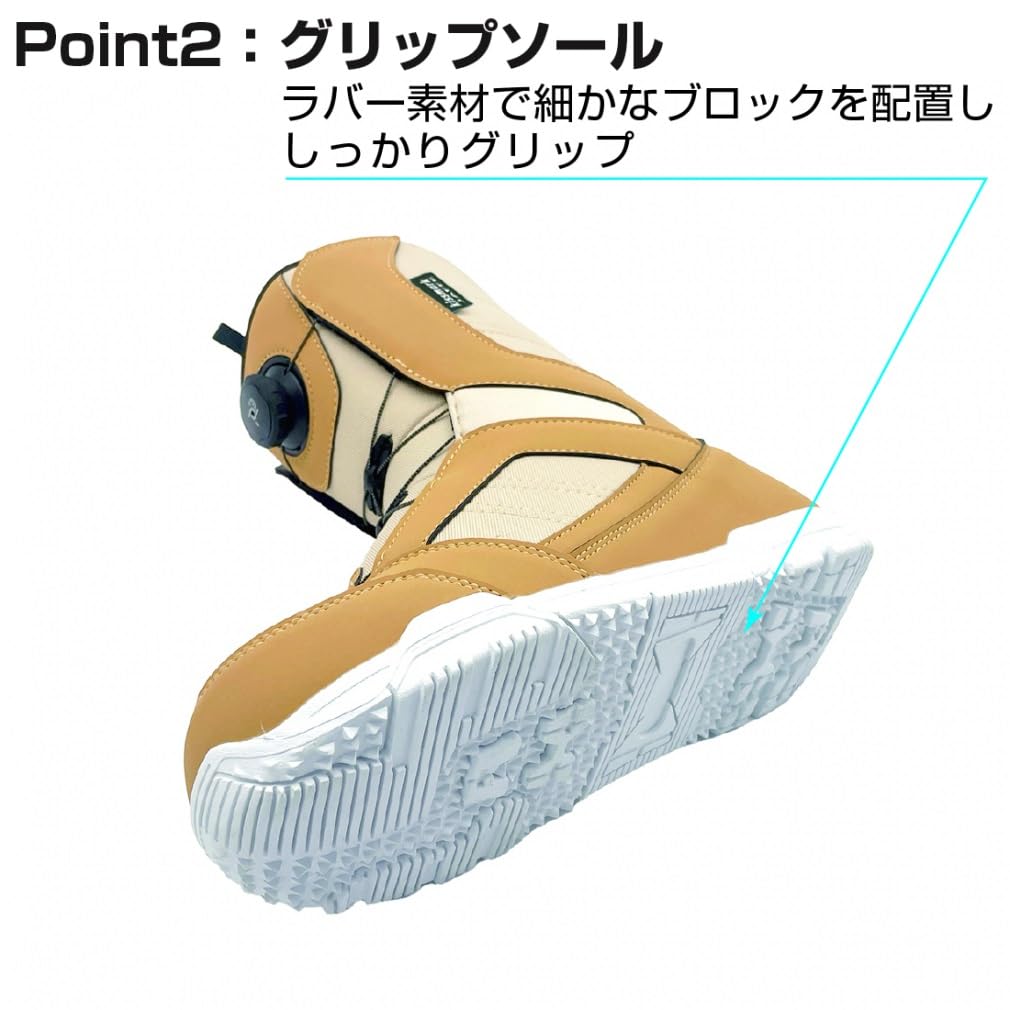 Amazon | kissmark(キスマーク) スノーボード ブーツ KM ジャフィ BR