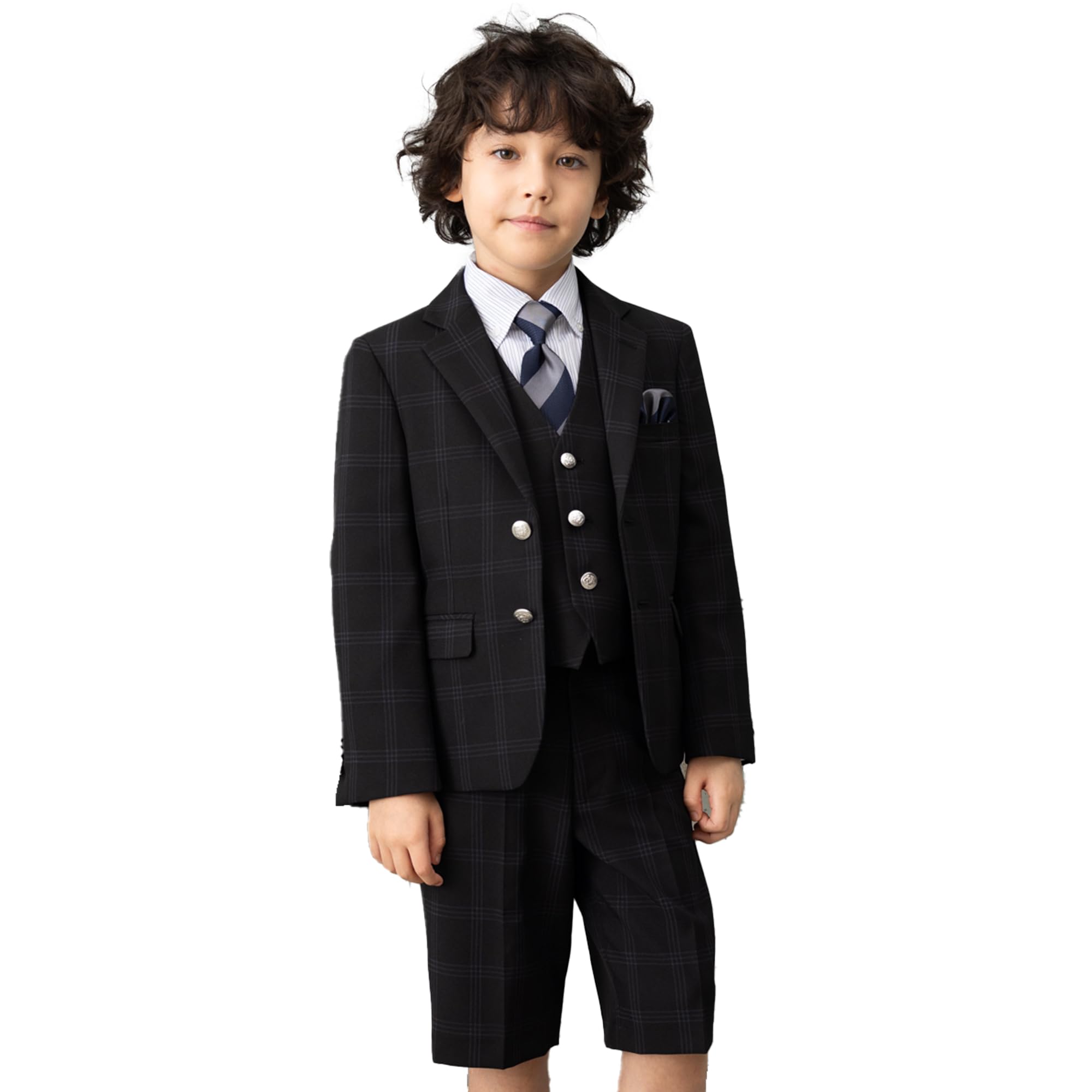 Amazon | [WANDER FACTORY] 入学式 男の子 スーツ 小学生 卒園式 110