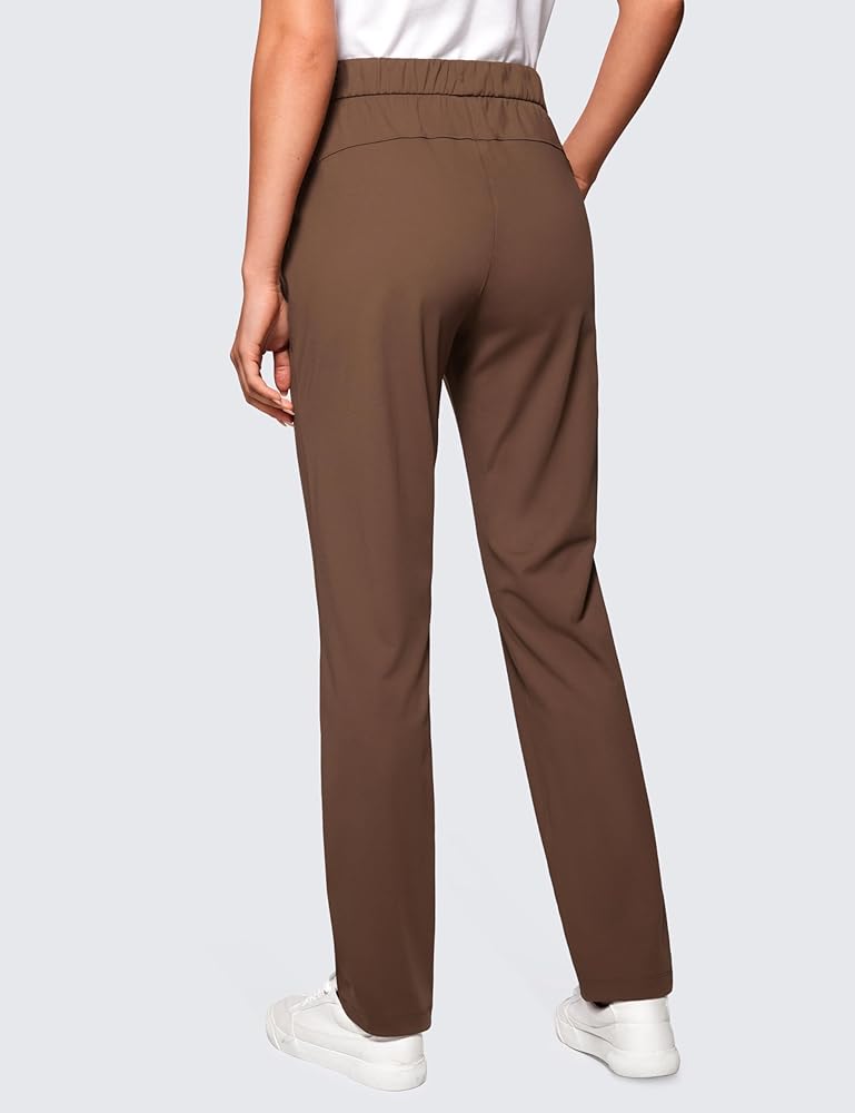 Amazon.com: CRZ YOGA 4-Way Stretch Full Length Golf Pants for