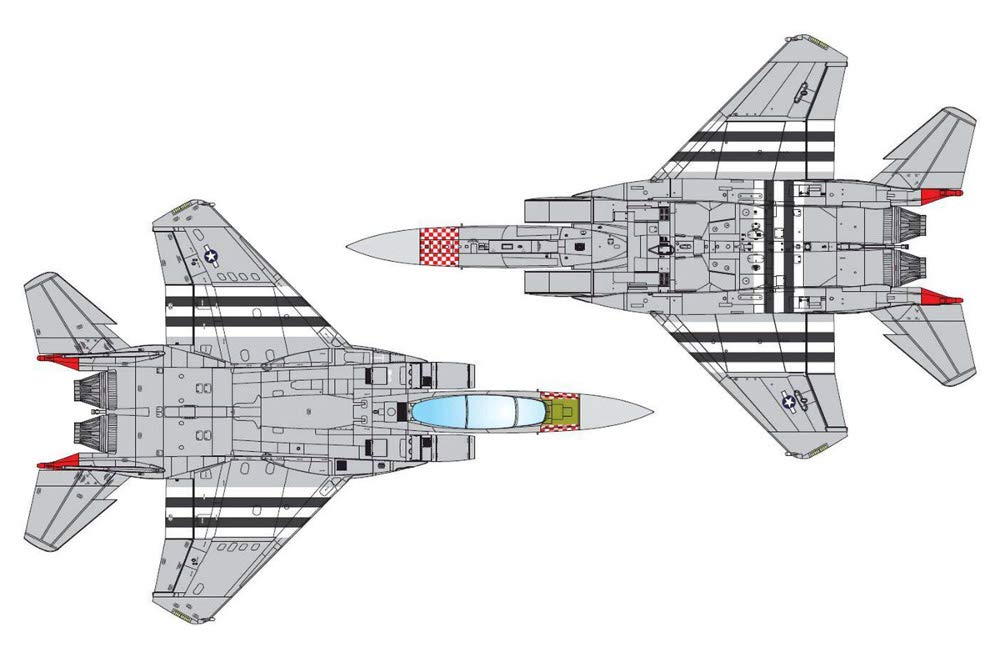 Amazon | AcademyModels アカデミー(Academy) 1/72 アメリカ空軍 F-15E