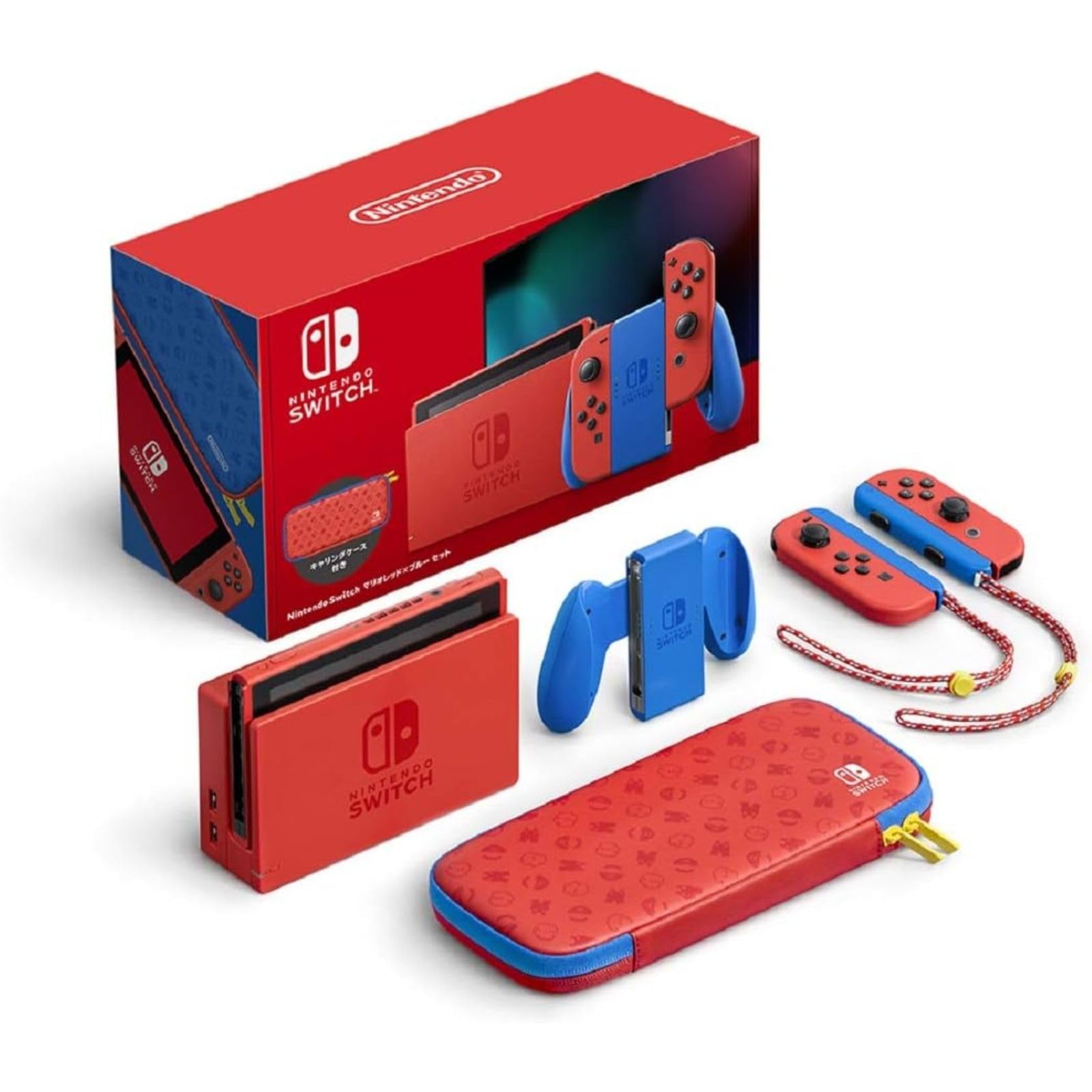 Amazon.co.jp: 【整備済み品】 Nintendo Switch マリオレッド×ブルー