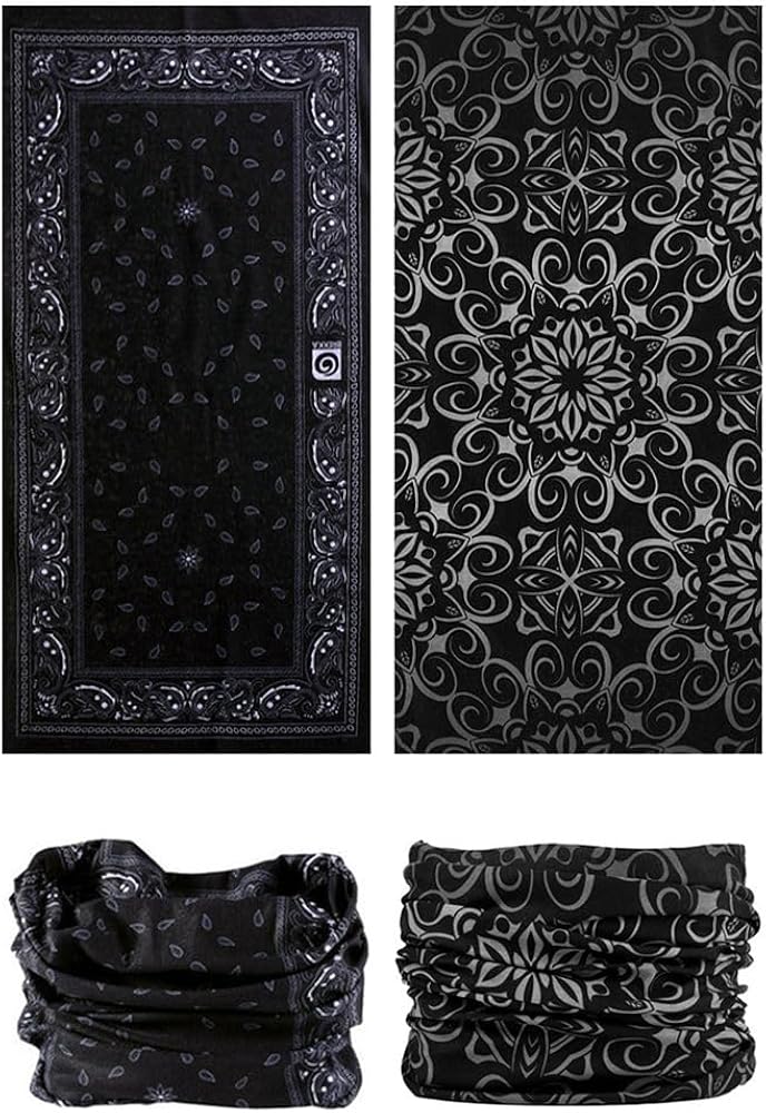 Amazon.com: LANCHY Head Wrap Headwear Headband Bandana Face Mask