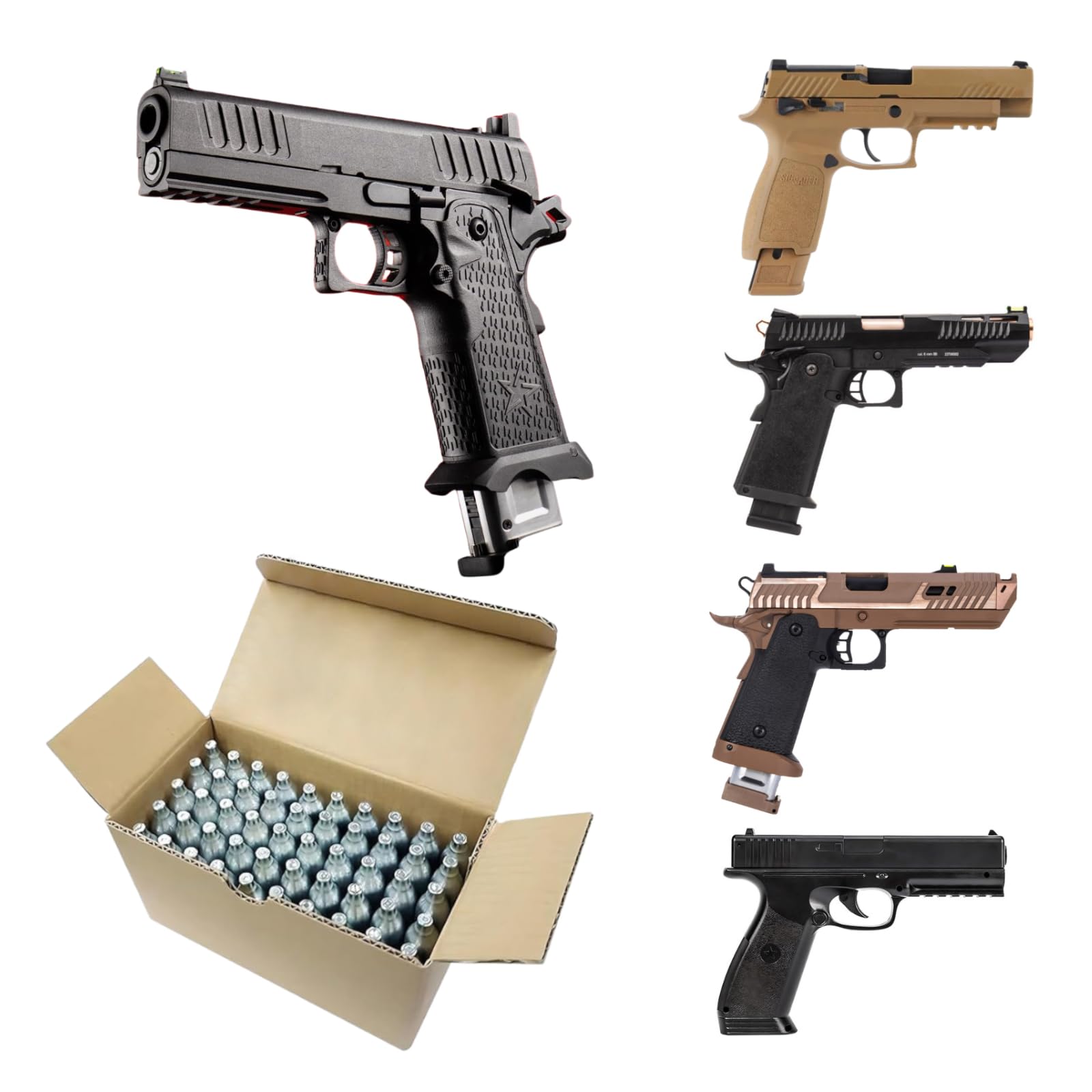 Amazon.co.jp: [エアガン くじ 2026 福袋] エアーガンくじ CO2ガスガン