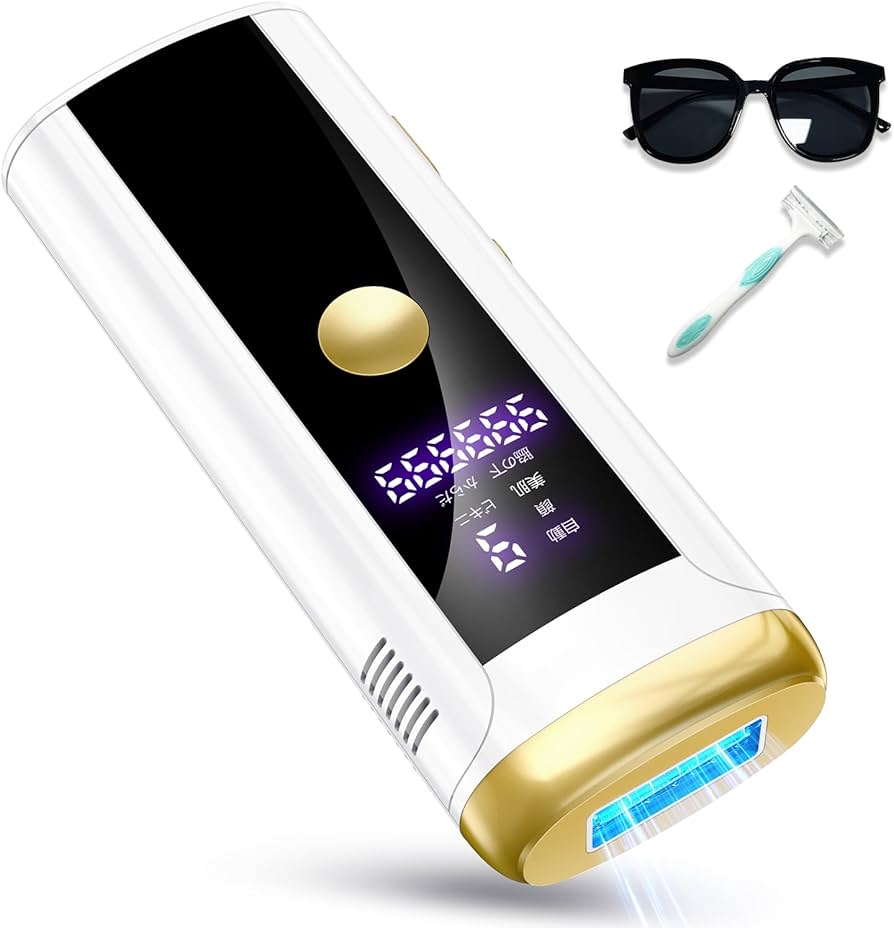 Amazon.co.jp: 脱毛器 vio対応 【2025サロン級HIPL 光脱毛器 】 99万発