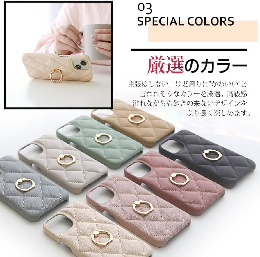 Amazon.co.jp: ZENIX DESIGN TECH iPhone15 Pro 用 ケース リング付き