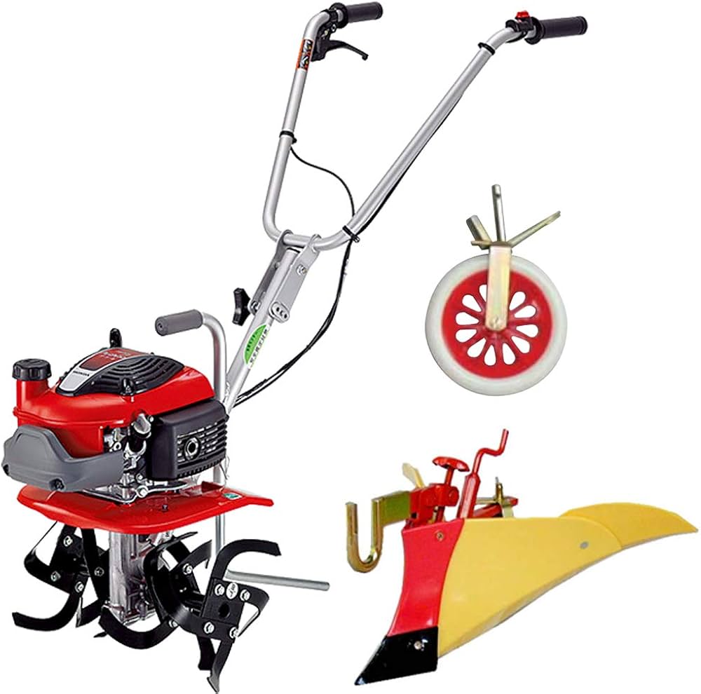 Amazon | ホンダ 耕運機 プチな ニューイエロー培土器＋一輪移動タイヤ