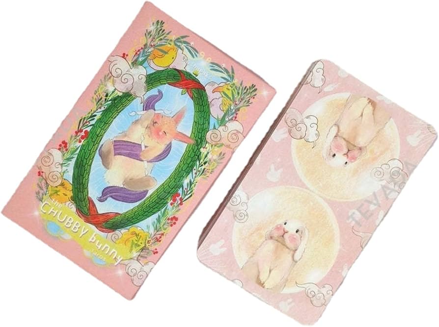 Amazon.co.jp: ぽっちゃりバニータロットで遊び心と直感を受け入れま