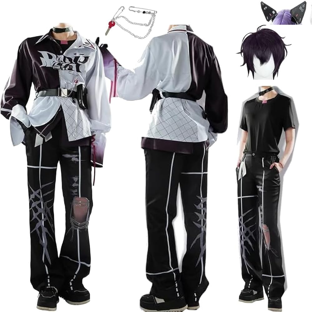 Amazon.co.jp: [PWPCOS] 佐伯イッテツ コスプレ 衣装 さいきいってつ