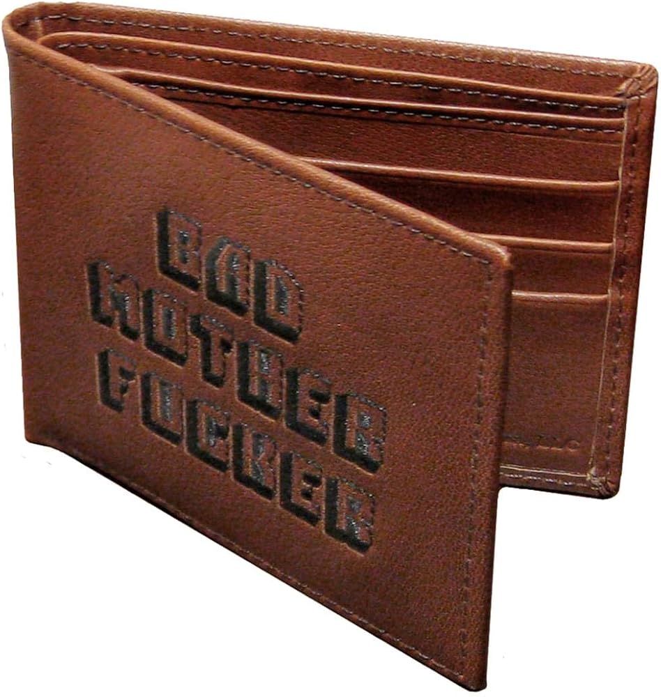 Amazon | パルプフィクションバッドマザーF **カー刺繍入りブラウン