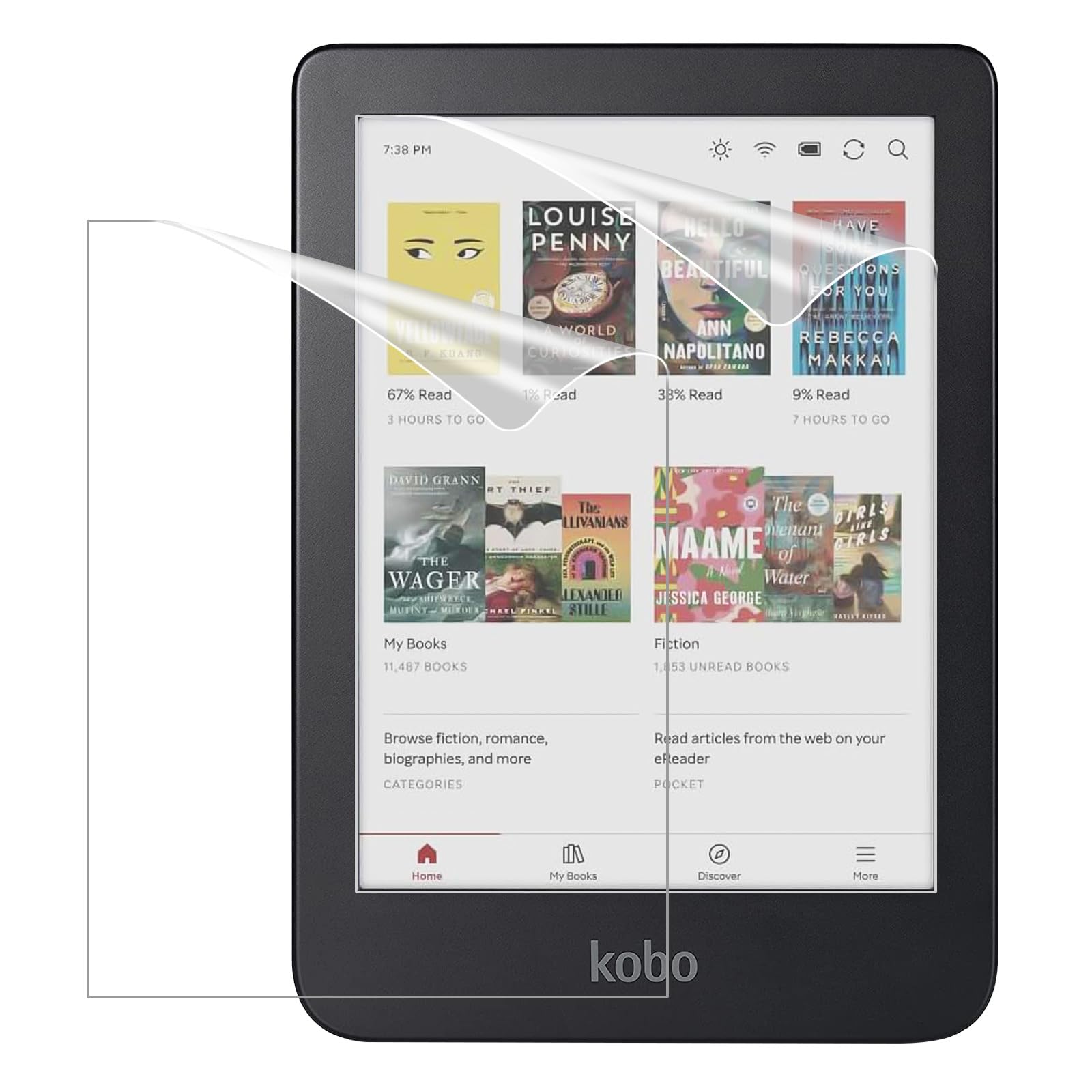 Amazon.com: MoKo 2-Pack Screen Protector for Kobo Clara 6