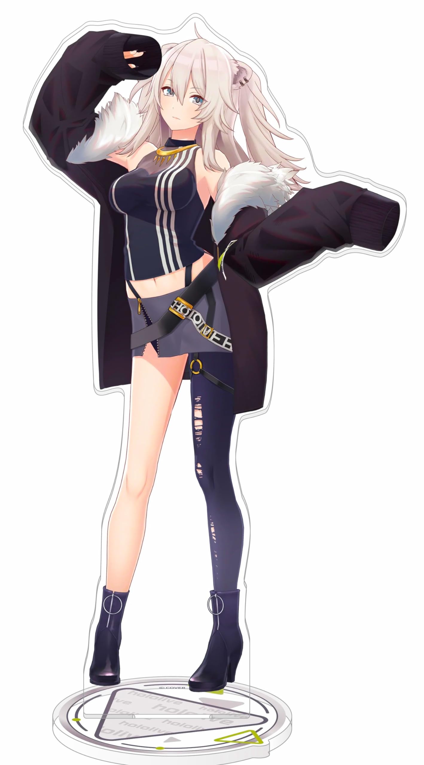 Amazon.co.jp: 獅白ぼたん アクリルスタンド 3D 高さ約23cm