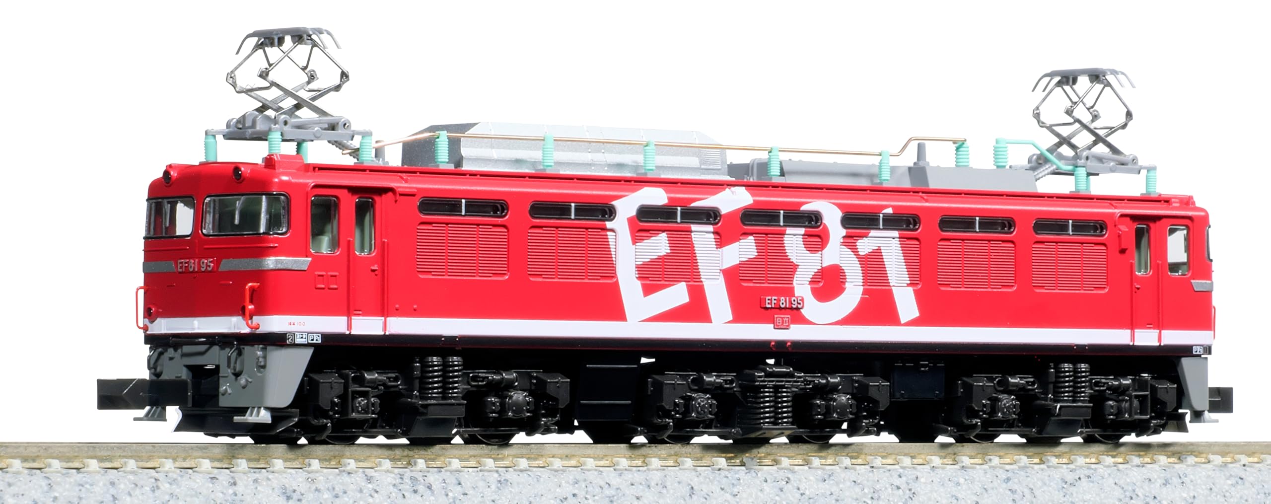 Amazon | KATO Nゲージ EF81 95 レインボー塗装機 鉄道模型 電気機関車
