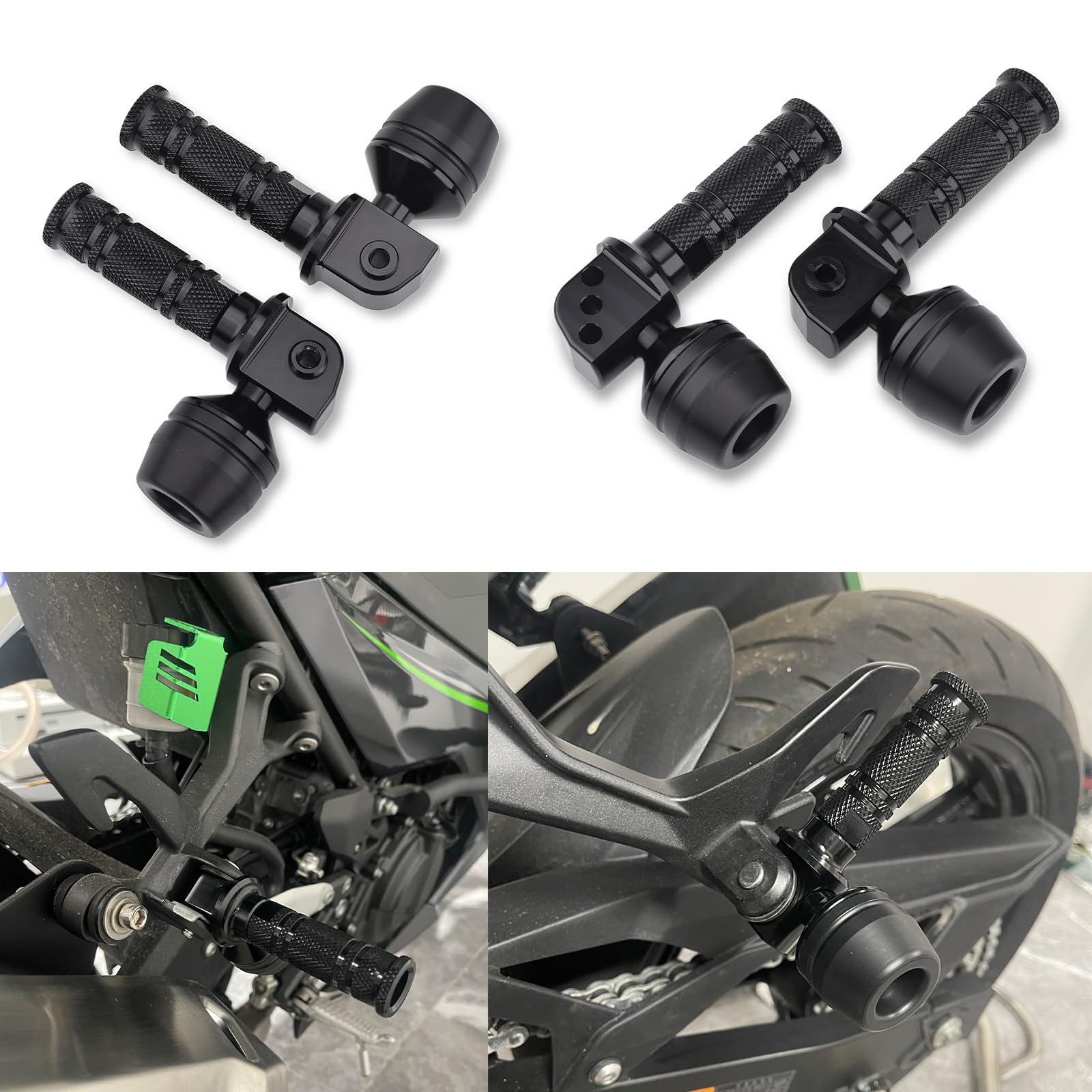 Amazon | LEDISHUNタンデムステップ スライダー カワサキ ZX-25R/SE ZX